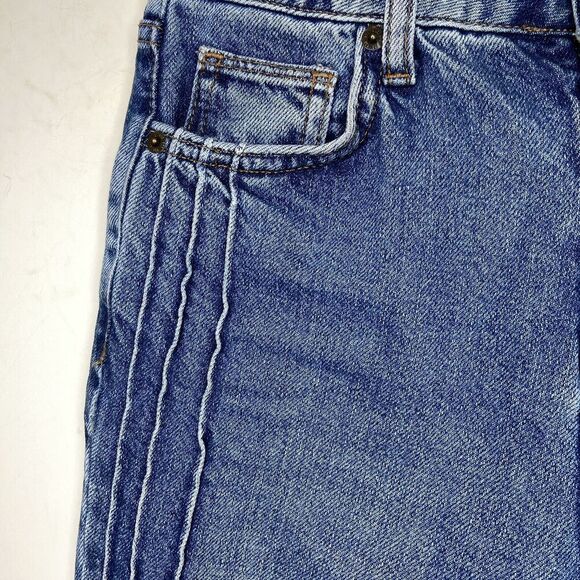 BDG Urban Outfitters Pintuck Mom Jeans Blue Size 25 - Picture 5 of 12